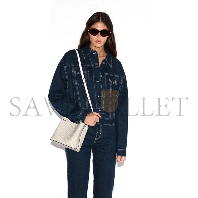 GUCCI GG EMBLEM SMALL BUCKET BAG 815118 (19*18*11cm)